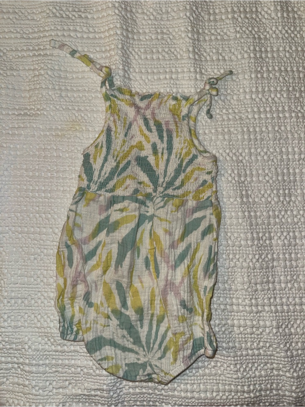 Baby Girl Multicolor One-Piece Romper